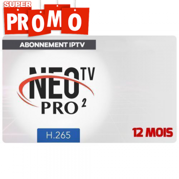 NEO TV PRO 2 H.265 12 MOIS